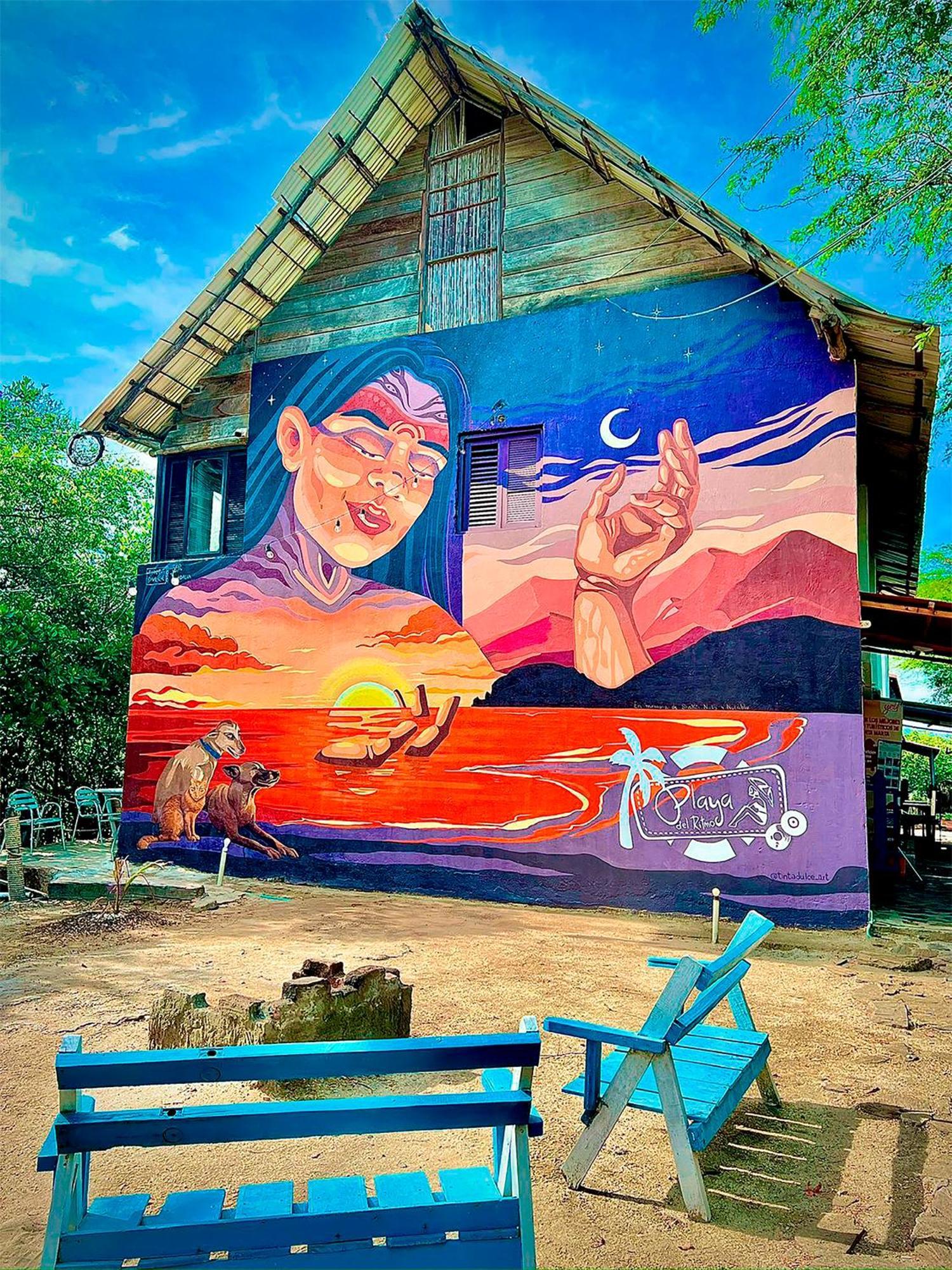 Playa Del Ritmo Beach Hostel & Bar - Adults Only 圣玛尔塔 外观 照片